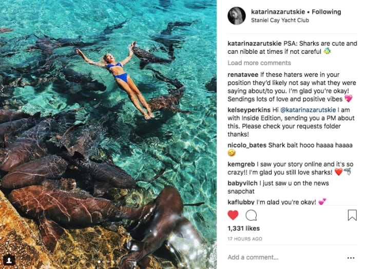 Instagram Model Bitten By Shark in Exuma- Exuma Online